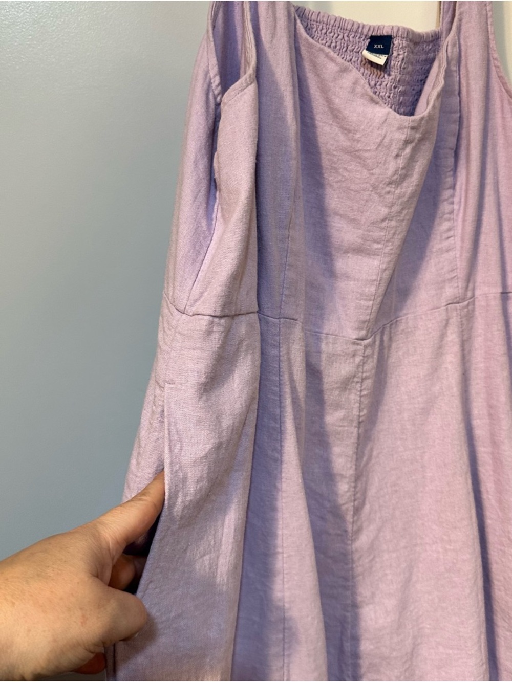 Old Navy Lilac Sleeveless Midi Dress - Picture 4 of 5